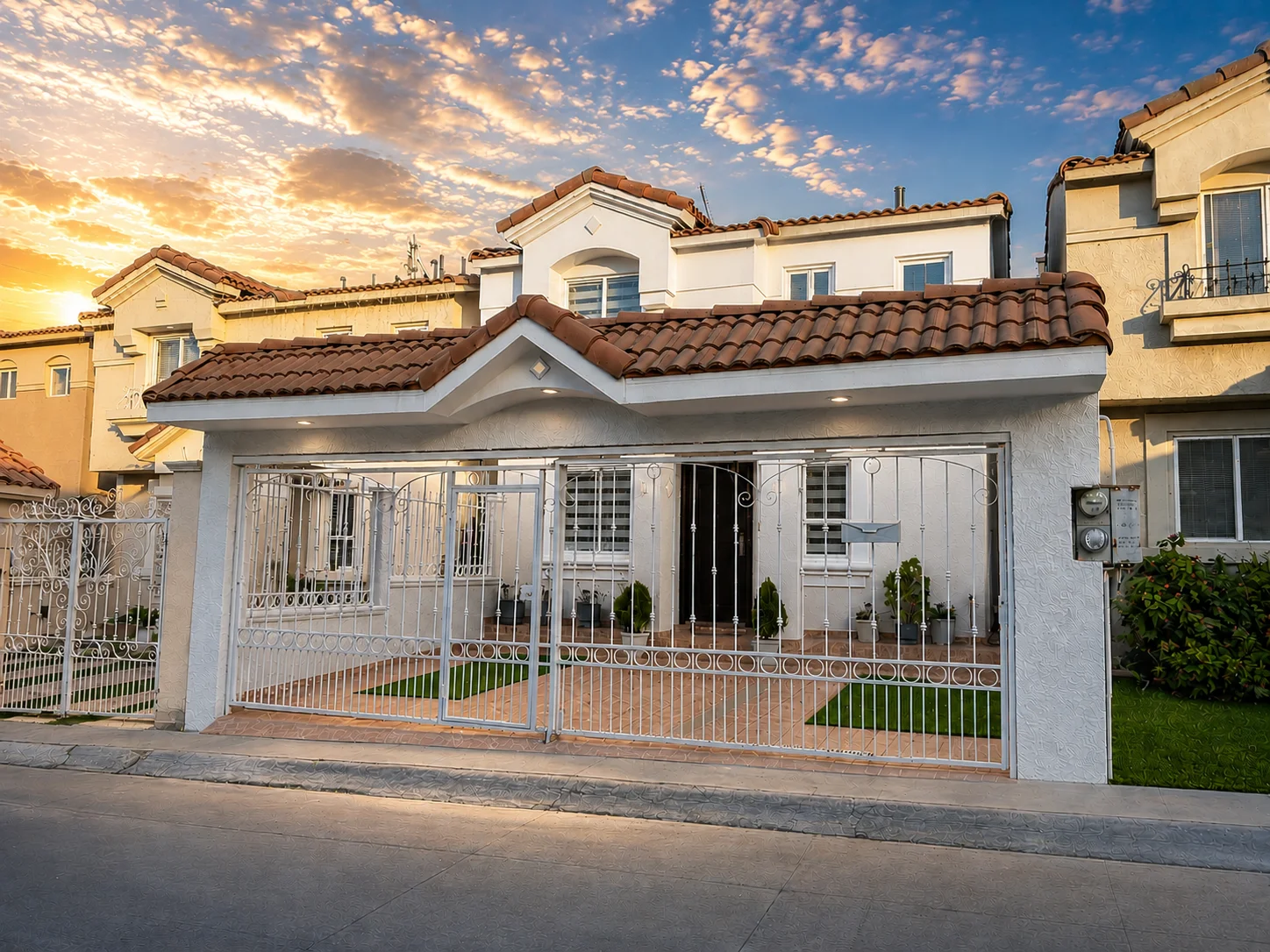 Casa con finos acabados en Marsella Residencial